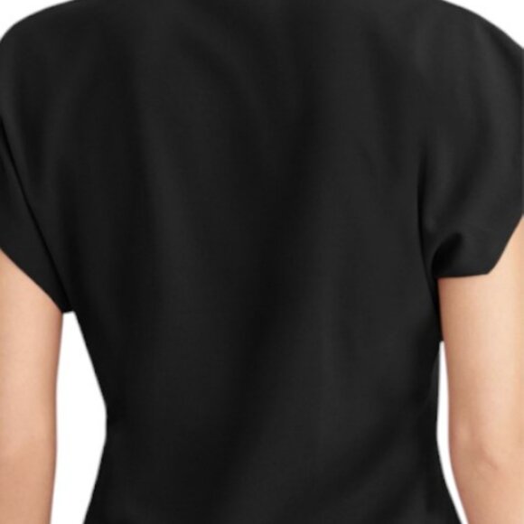 Rachel Roy black cap sleeve top size S - Picture 4 of 4